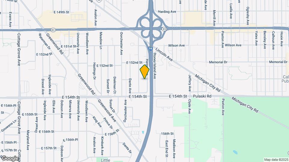 15300 Harper Ave Map and Location Details