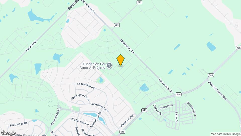 1611 Sparrow Hawk Rd Map and Location Details