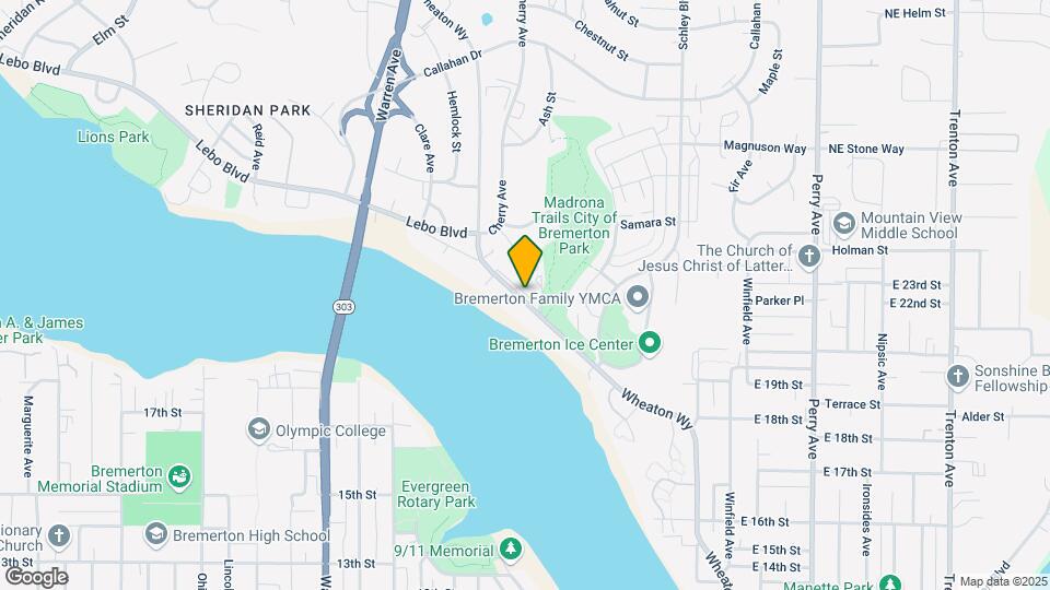 2091 Wheaton Way Map and Location Details
