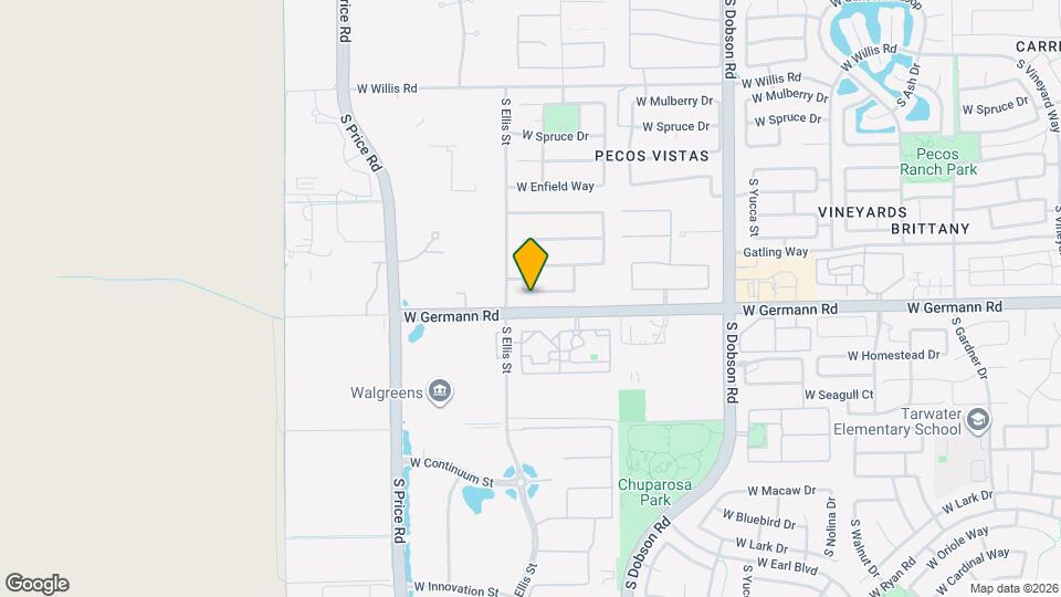 2461 W Marlin Dr Map and Location Details