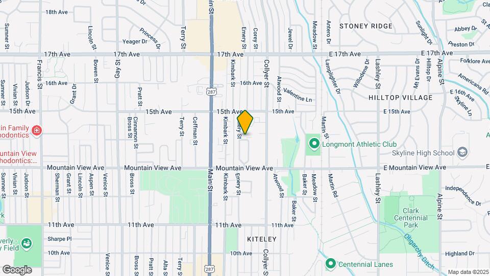 1406 Emery Ct Map and Location Details