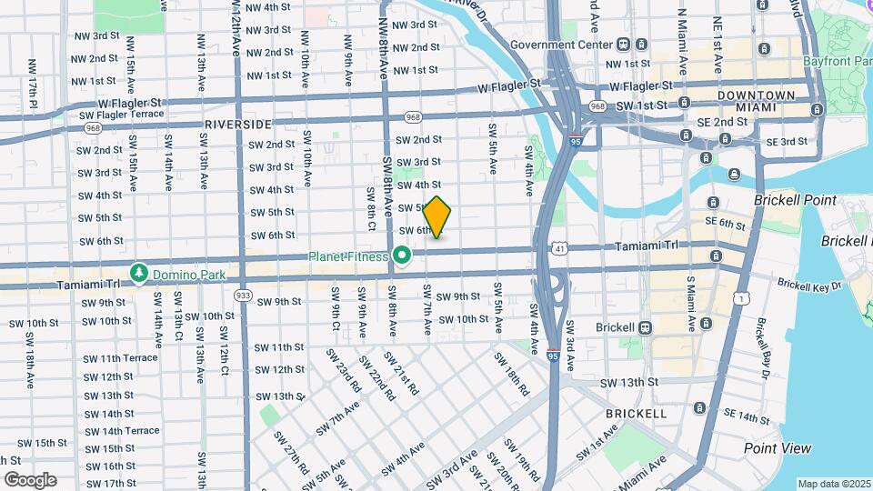 671 SW 7th St Map and Location Details