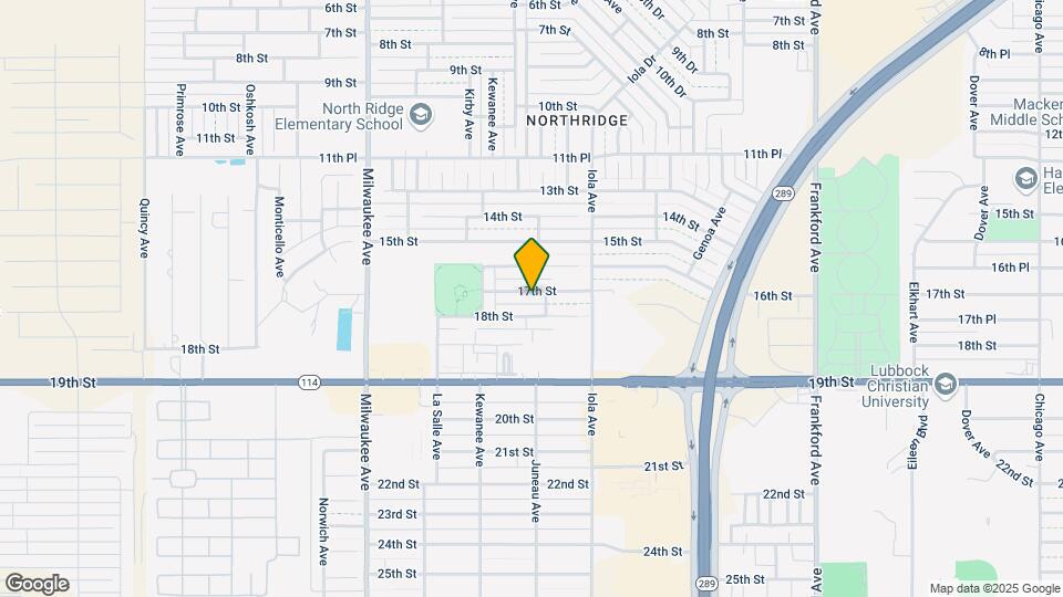 6205 17th St Map and Location Details