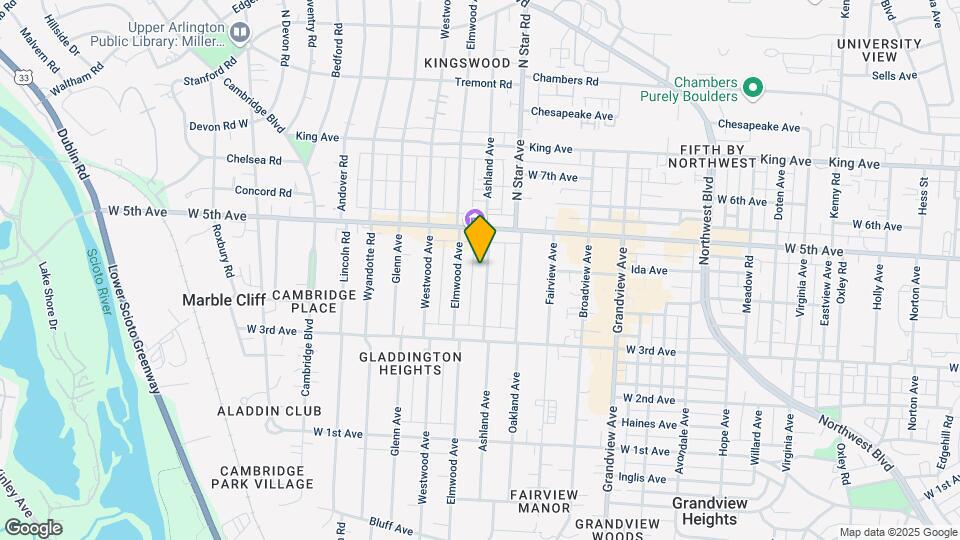 1499 Ashland Ave, Unit A Mapa y Detalles de la Ubicación