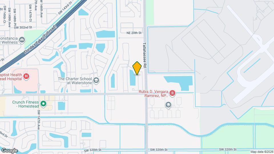 1022 NE 42nd Terrace Map and Location Details