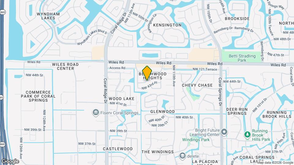 11282 NW 44th St Map and Location Details