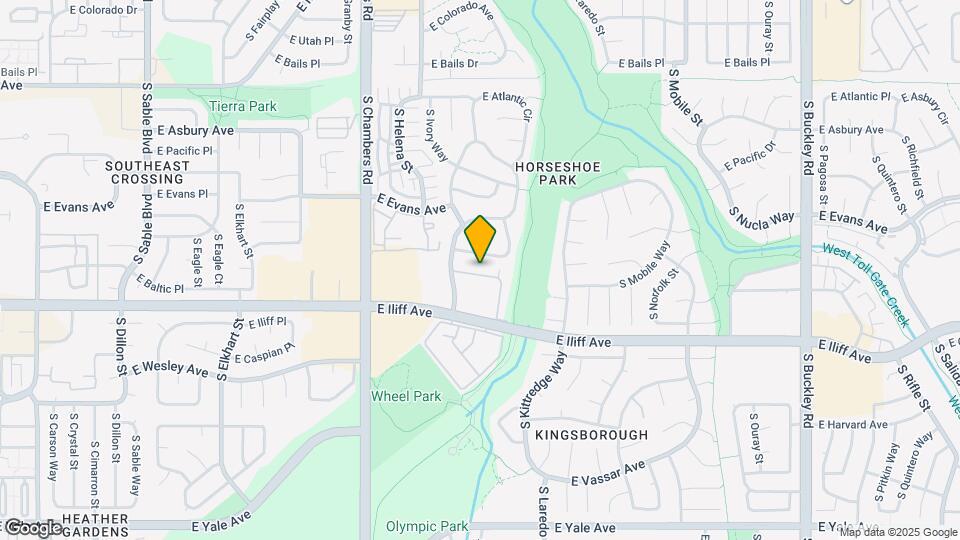 2228 S Jasper Way Map and Location Details