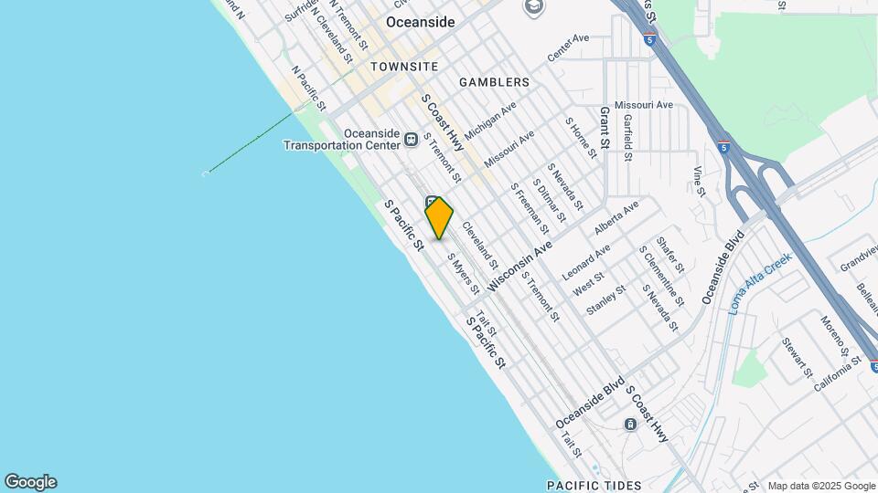 505 S Myers St Map and Location Details