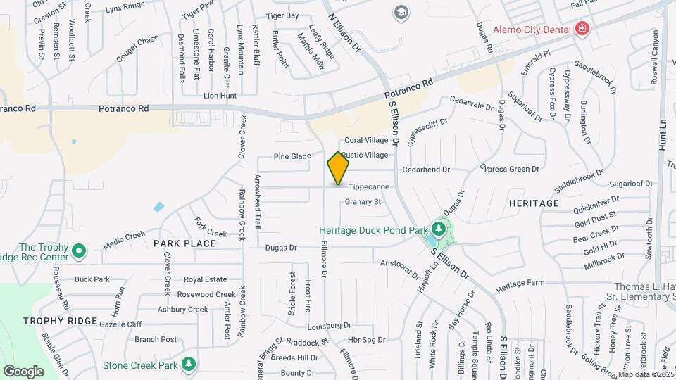 10362 Tippecanoe Mapa y Detalles de la Ubicación