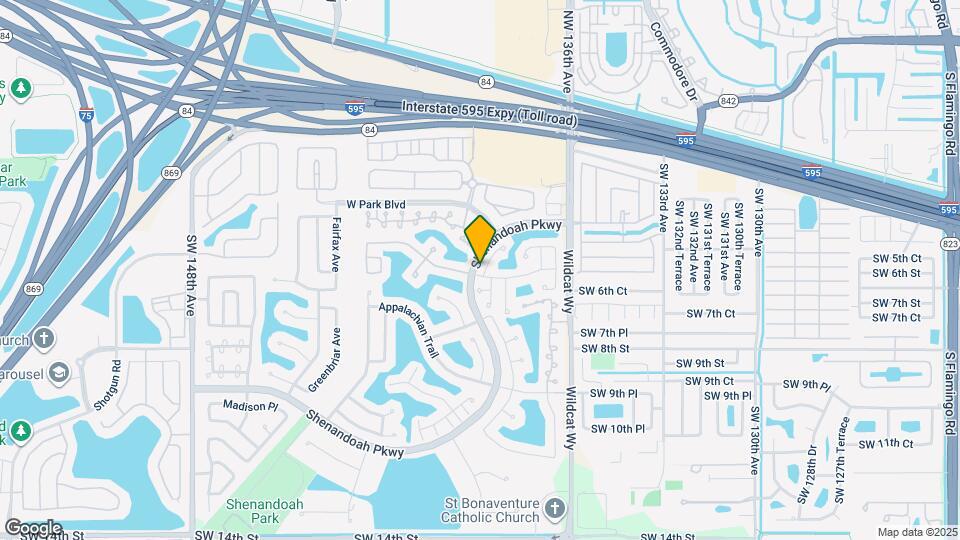 631 Mulberry Ln Map and Location Details