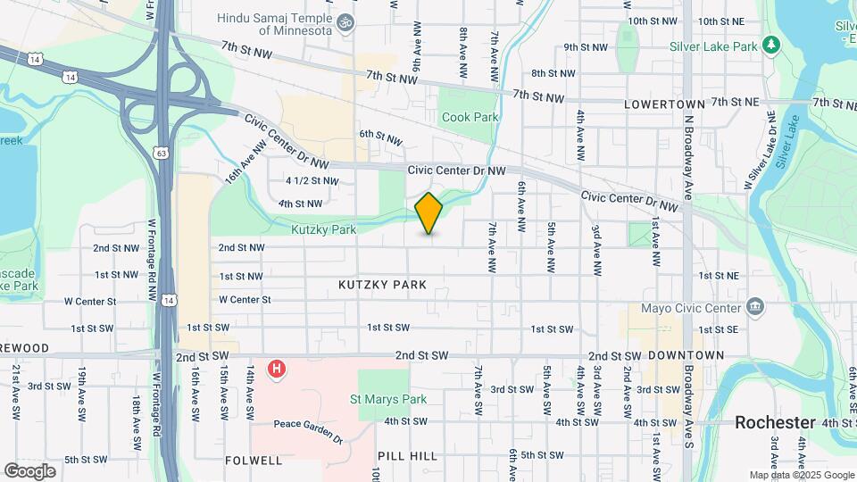 829 2nd St NW-Unit -829 2nd St NW Map and Location Details