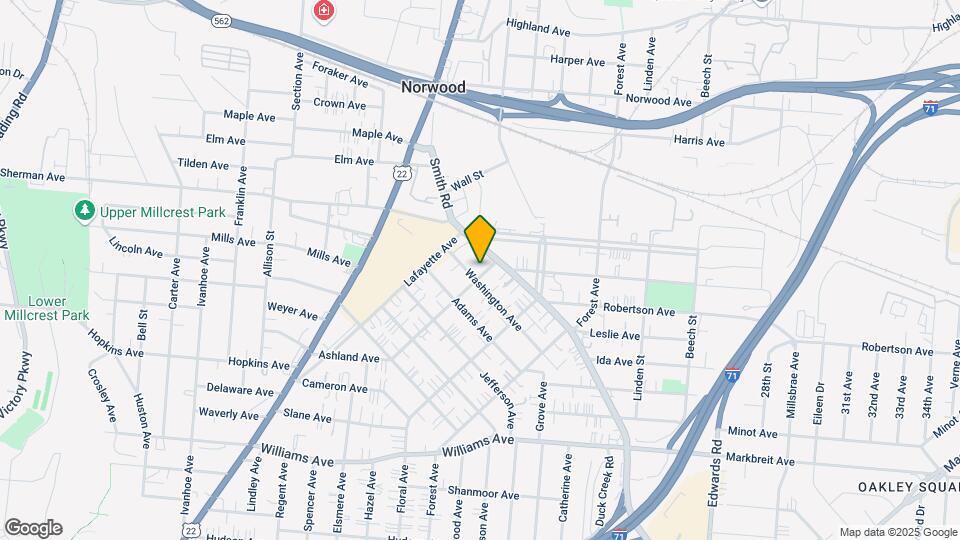 4507 Ashland Ave Map and Location Details