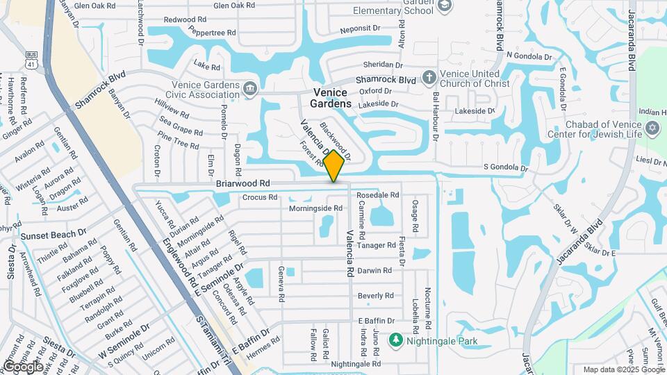 516 Briarwood Rd Map and Location Details