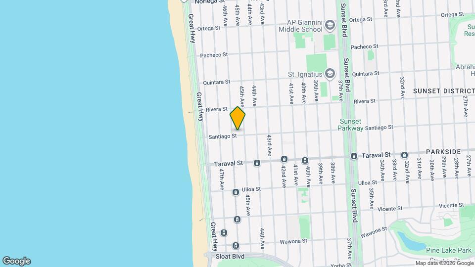 3434 Santiago St Mapa y Detalles de la Ubicación
