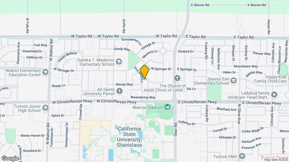 418 Sunshine Way Map and Location Details