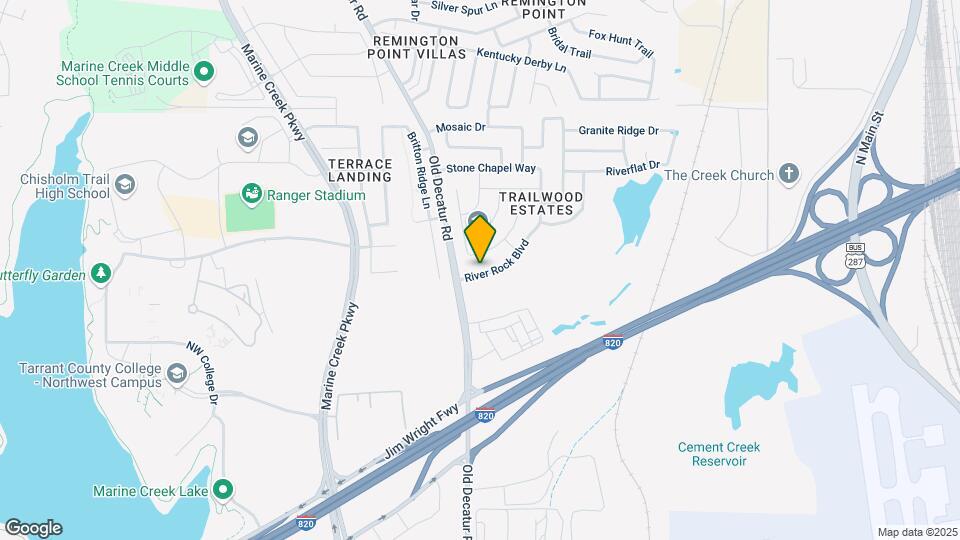 5021 River Rock Blvd Map and Location Details