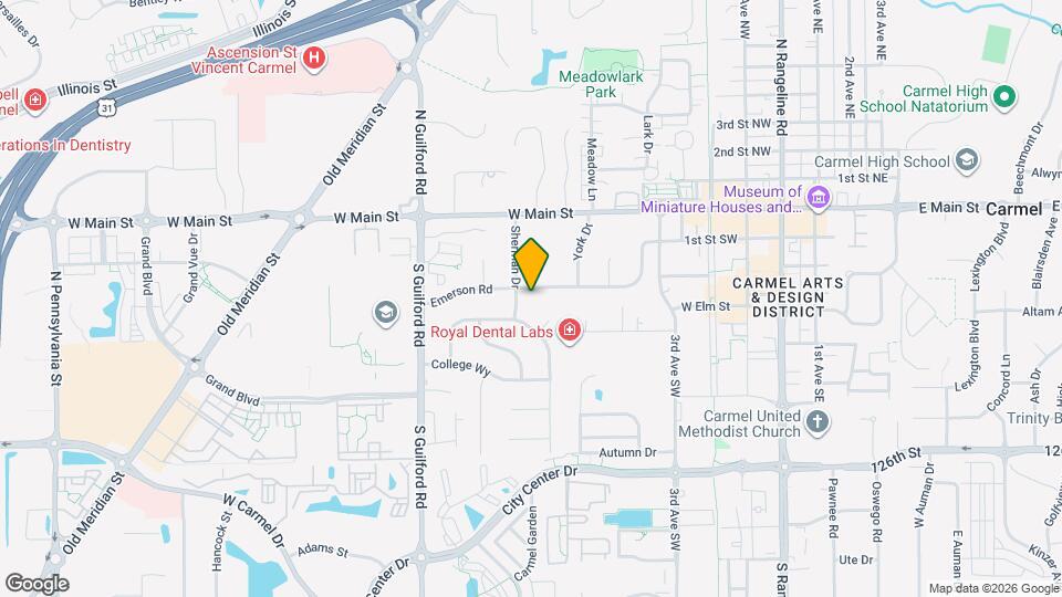 649 Emerson Rd Map and Location Details