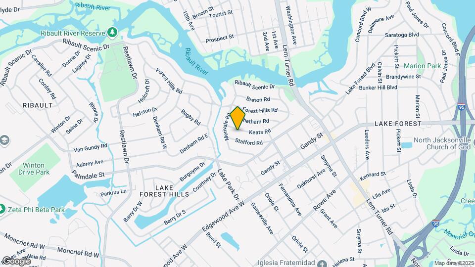 1728 Keats Rd Map and Location Details