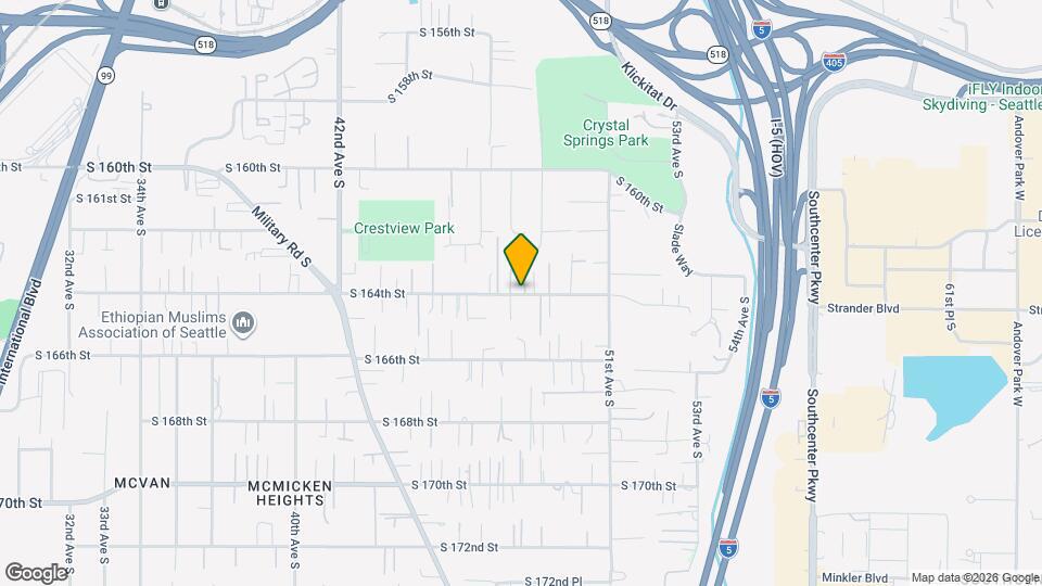 x4220 S 164th St Mapa y Detalles de la Ubicación