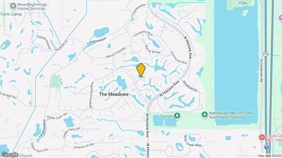 5224 Lake Village Dr Map and Location Details