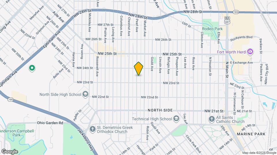 2310 Pearl Ave Map and Location Details