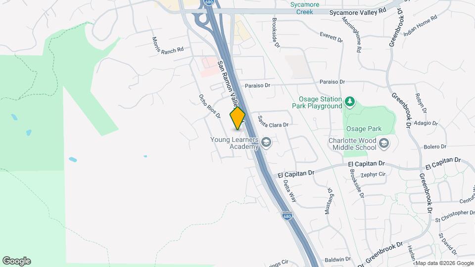 1141 San Ramon Valley Blvd Mapa y Detalles de la Ubicación