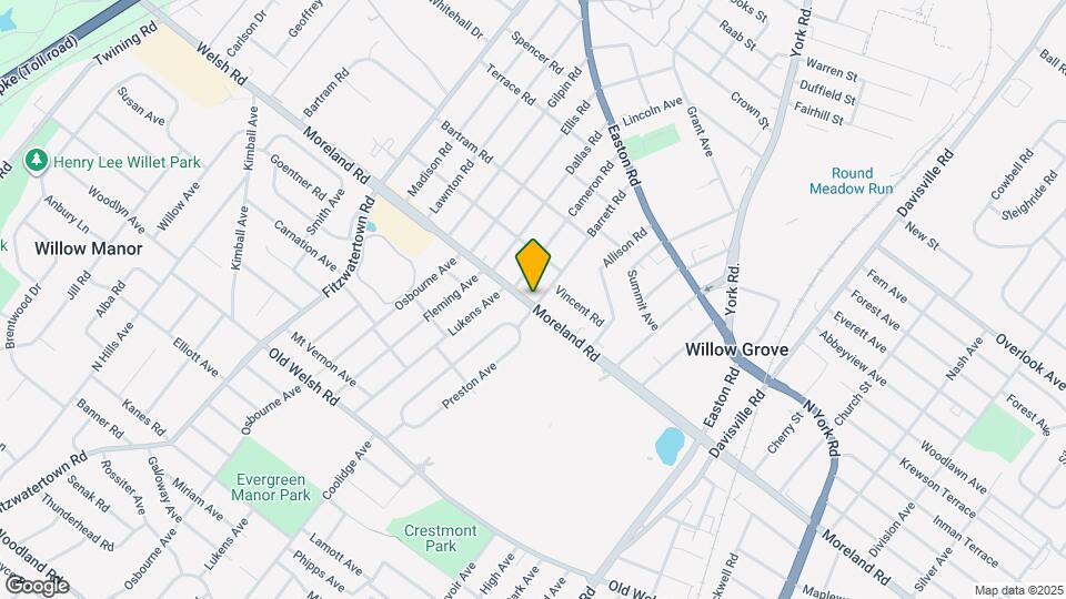 501 W Moreland Rd Map and Location Details