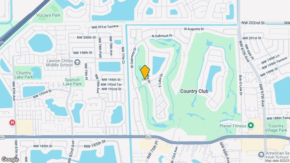 7441 Bay Hill Dr Map and Location Details
