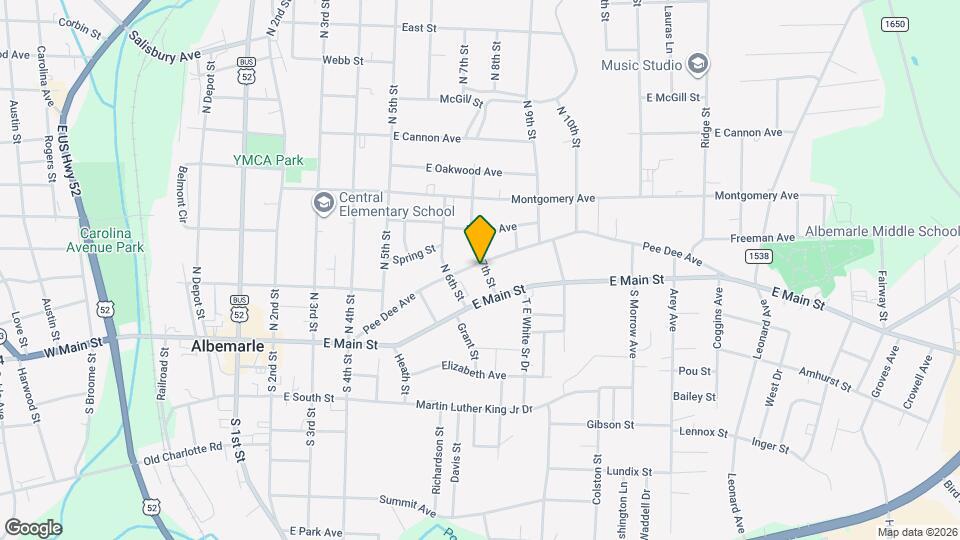 642 Pee Dee Ave Mapa y Detalles de la Ubicación