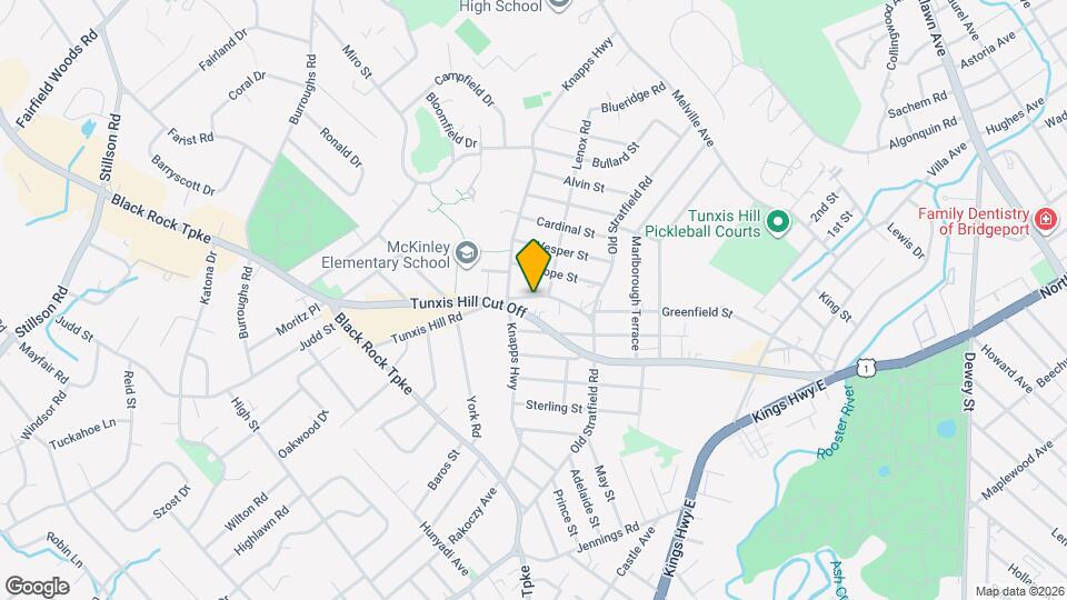 733 Tunxis Hill Rd Map and Location Details