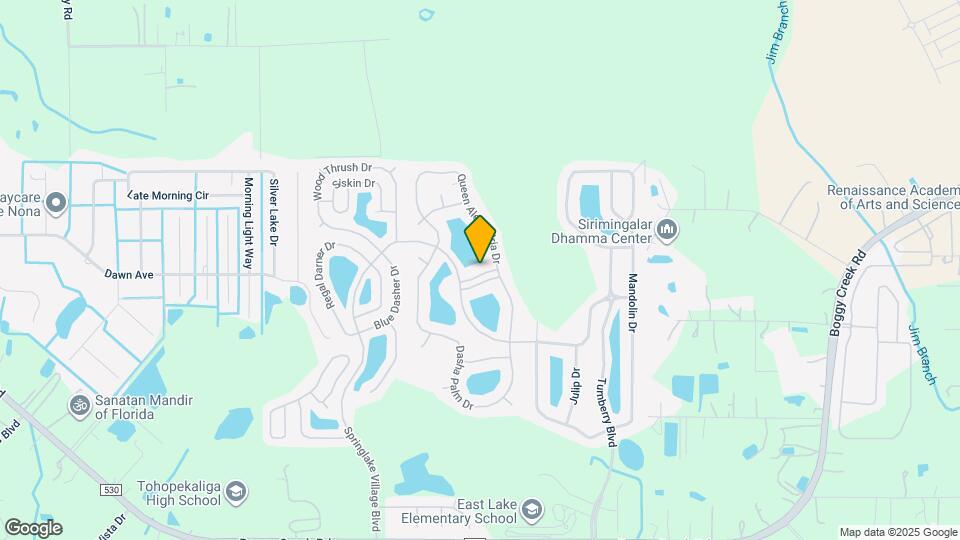 3909 Flowering Orchid Ln Map and Location Details