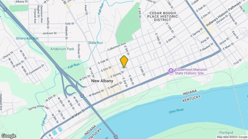 313 E Spring St Mapa y Detalles de la Ubicación