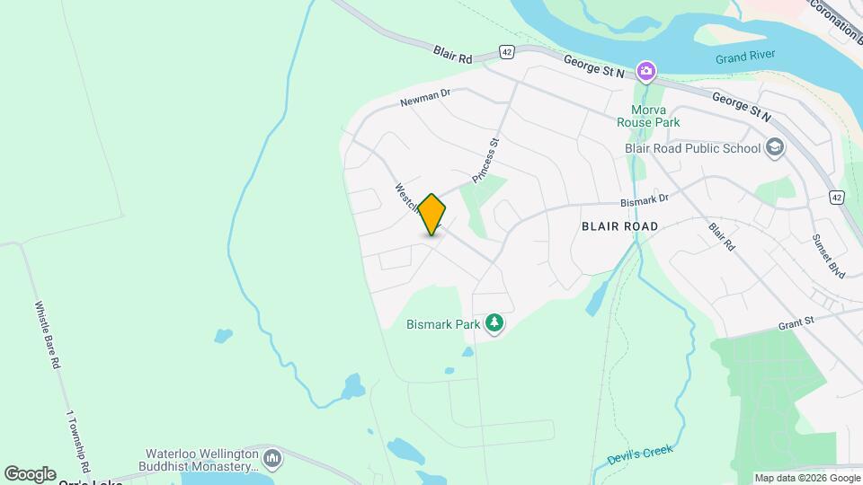 104 Blacklock St Map and Location Details