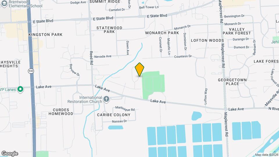 1504 Flagstone Dr Map and Location Details