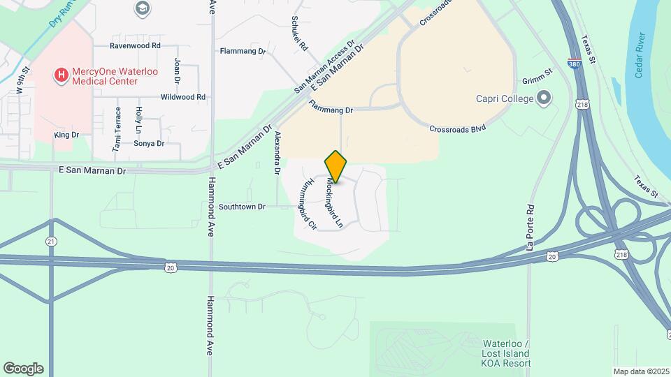 4121 Mockingbird Ln Mapa y Detalles de la Ubicación