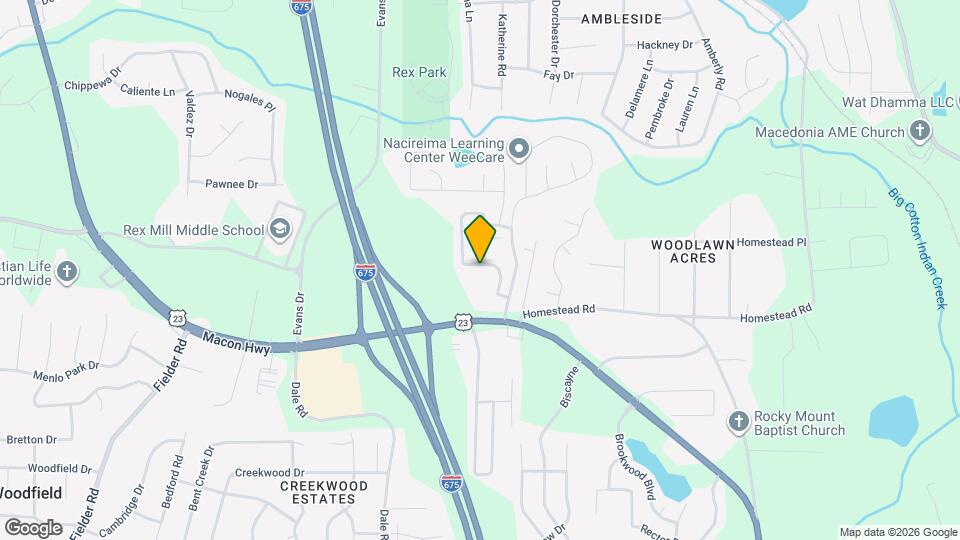 6367 Ellenwood Dr Map and Location Details