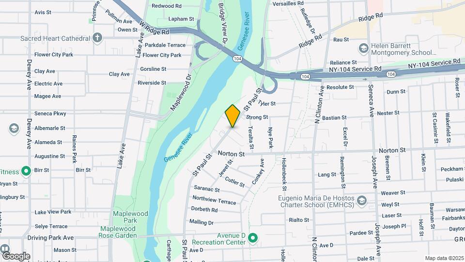 1742 St Paul St Mapa y Detalles de la Ubicación