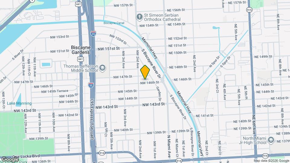 151 NW 146th St Map and Location Details
