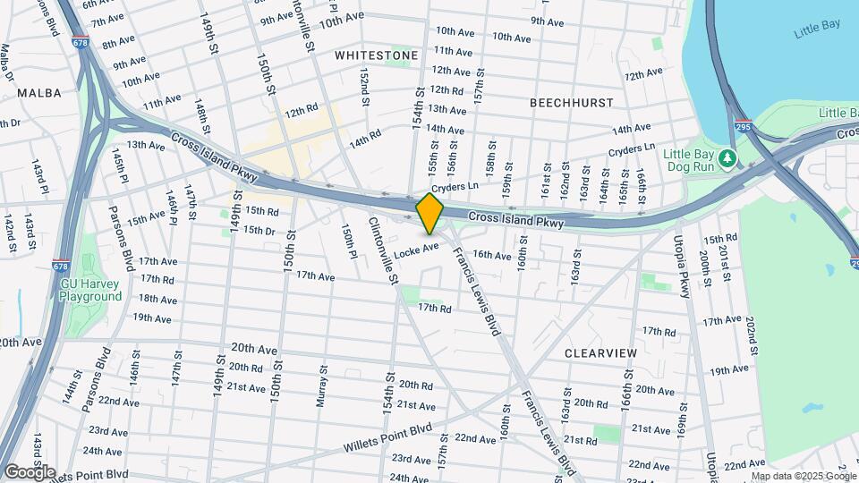 155-09 Locke Ave Map and Location Details