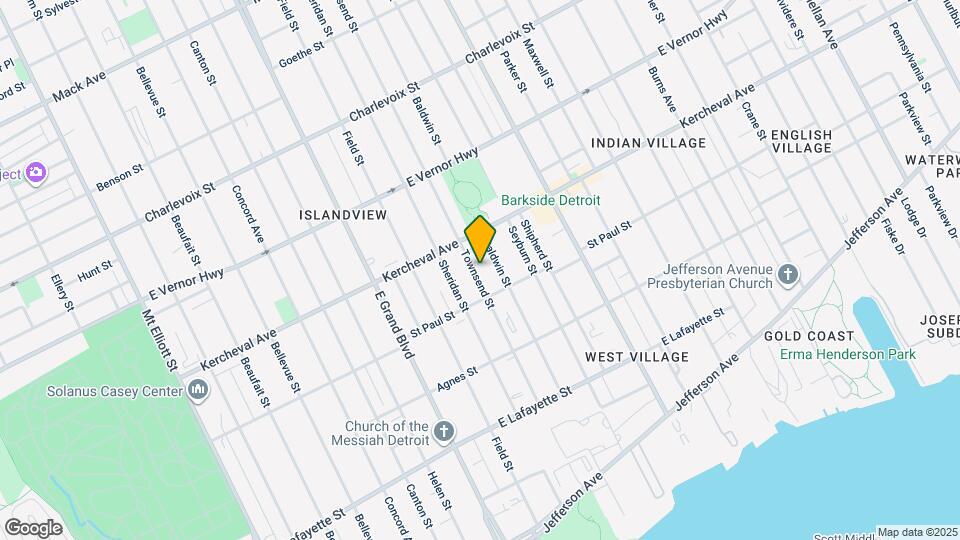 1756 Townsend St Mapa y Detalles de la Ubicación