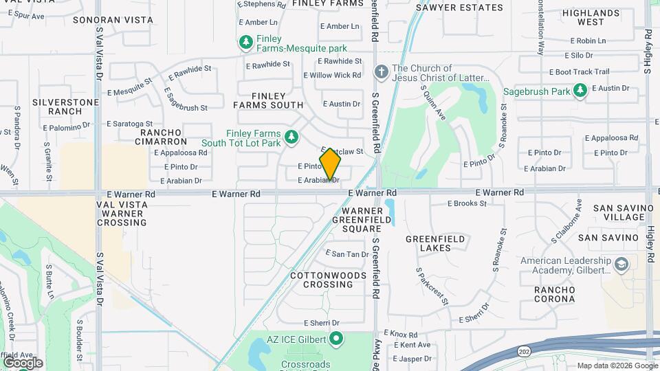 2267 E Arabian Dr Map and Location Details