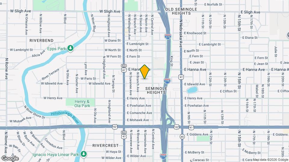 310 E Idlewild Ave Map and Location Details