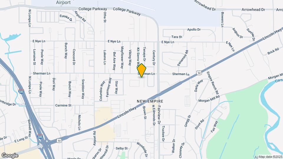 2405 Kit Sierra Way Map and Location Details