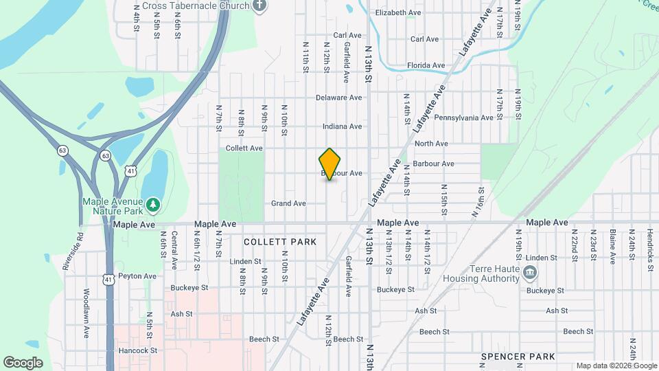 2229 N 12th St Map and Location Details