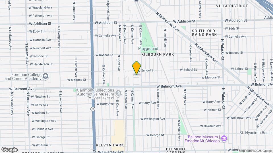 3238 N Kilbourn Ave Map and Location Details