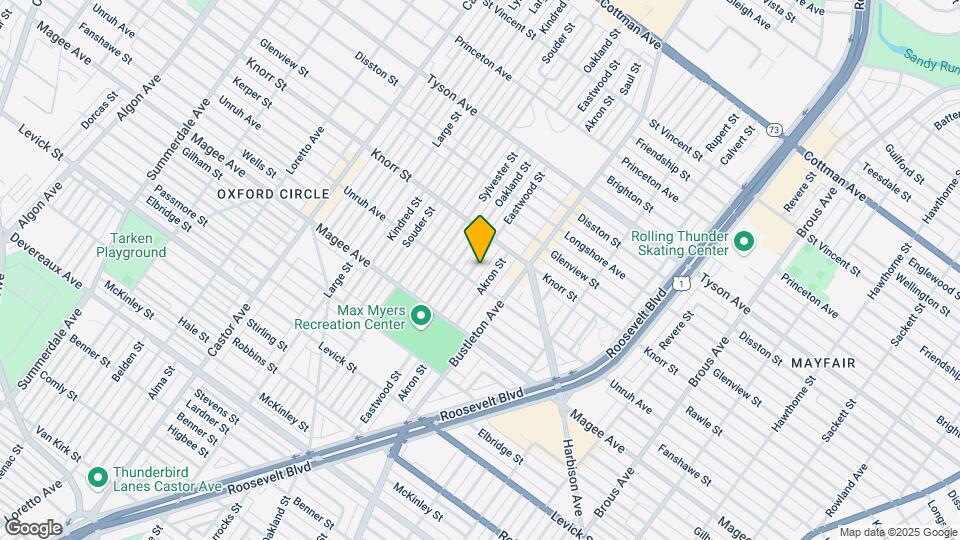 6717 Eastwood St Map and Location Details