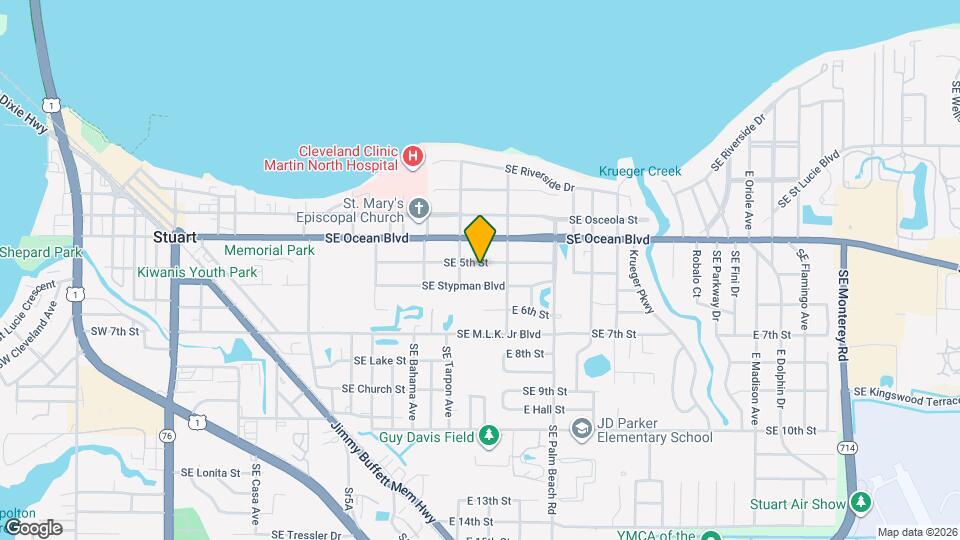 820 SE 5th St Map and Location Details