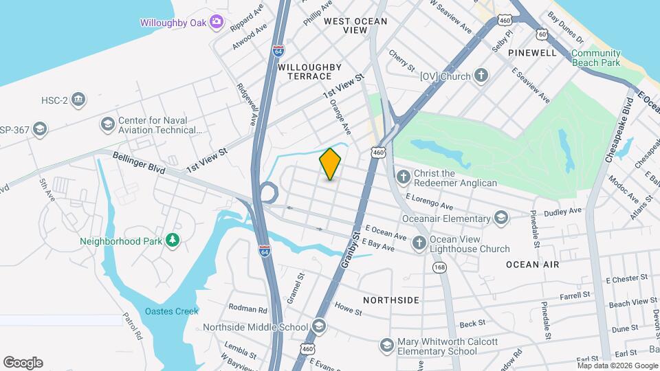 144 W Randall Ave Map and Location Details