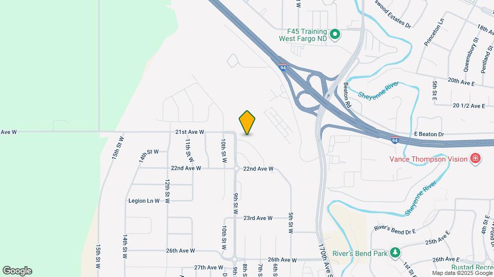 2119 Allison Ln W Map and Location Details