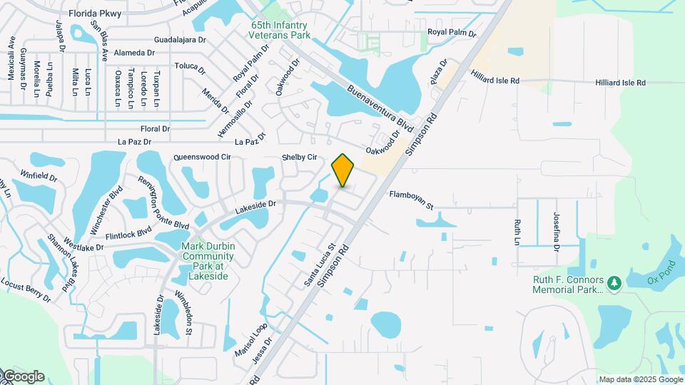 2411 Parsons Pond Cir Map and Location Details